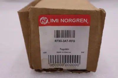 Norgren Pressure Regulator R73G-3AT-RFG 300 PSIG Inlet 0-60 PSIG Outlet Range