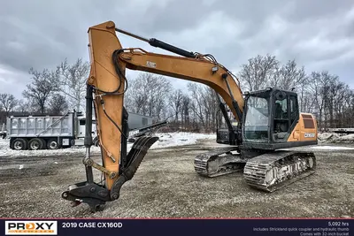 Used 2019 CASE CX160D Crawler Excavators Pennsylvania US | Proxy Equipment #1382960
