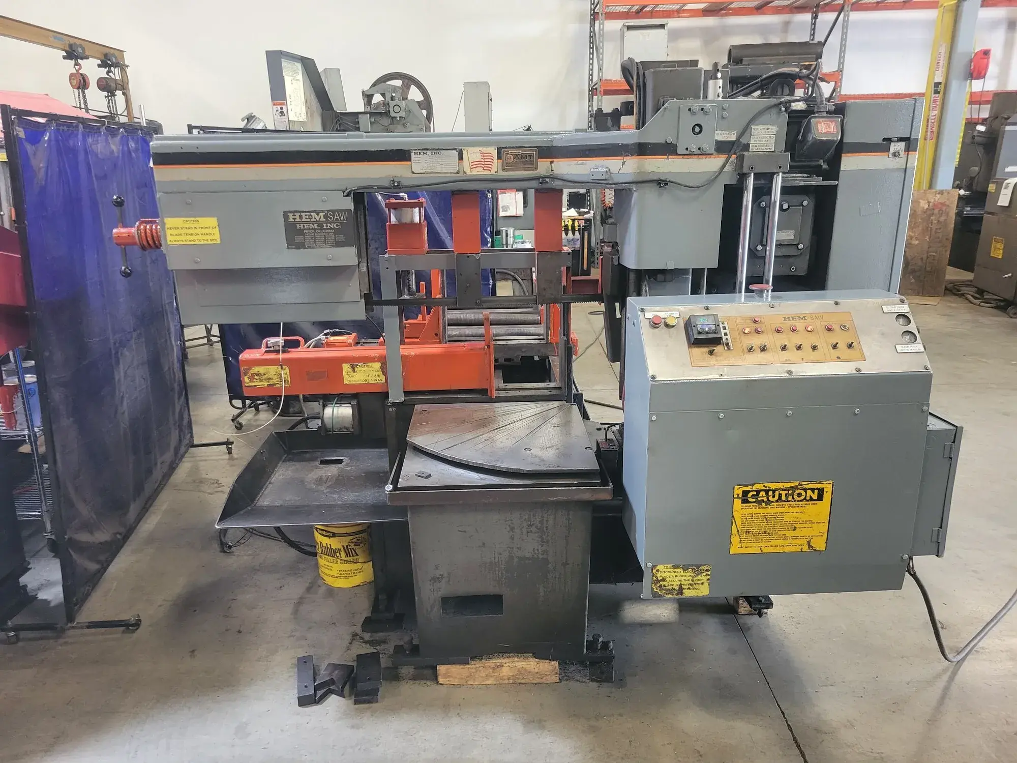Used 2001 HEM TWISTER AUTO Horizontal Band Saws Illinois US | Aucto #1421923