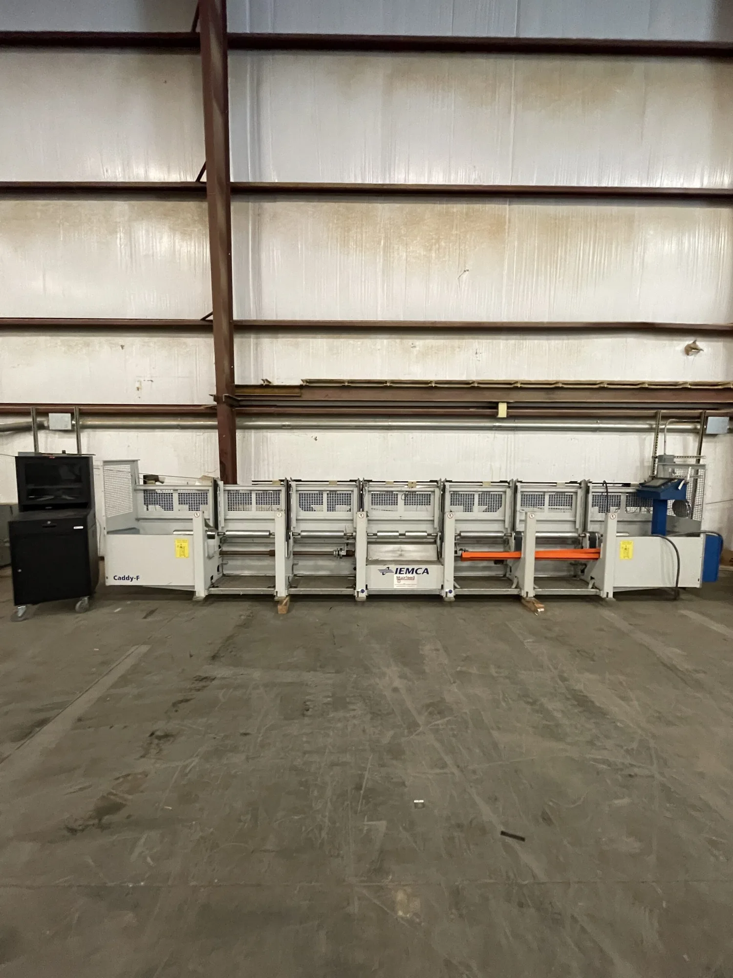 EAS MOORFEED Bundle Caddy F Wheeled Stock Magazine / IEMCA Boss Bar Feeder 220V