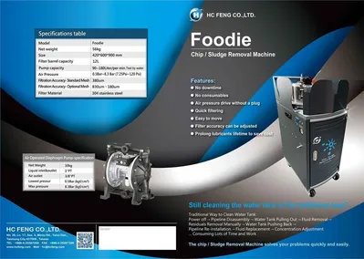 HC FENG CO., LTD. DirecClean Pro System Chip Sludge Removal Machine | Direc Machine Tool, LLC. (4)