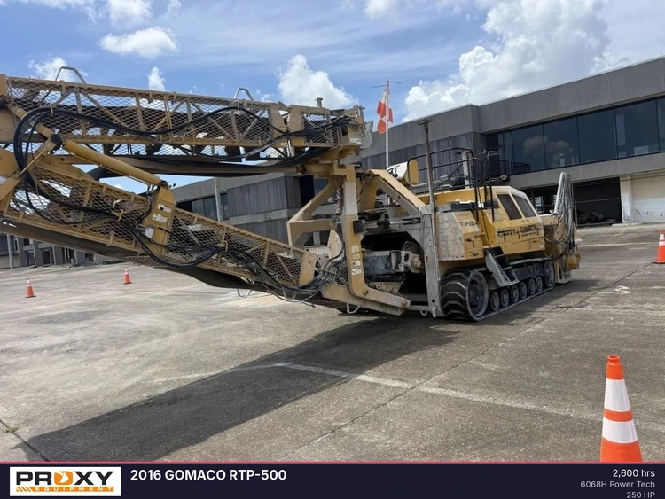Used 2016 GOMACO RTP500 Concrete Distribution Systems Louisiana US | Proxy Equipment #1426102