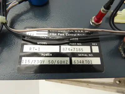 Eur-Control 874-7185 Residual Chemicals Analyzer RT-1