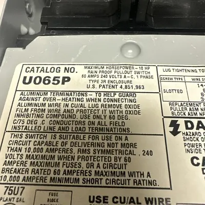 New | in-Stock MIDWEST UO65P Miscellaneous Equipment (Electrical & Power) | Surplus Asset Holdings #1196453