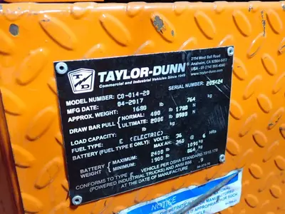 USED 2017 TAYLORDUNN CO01420