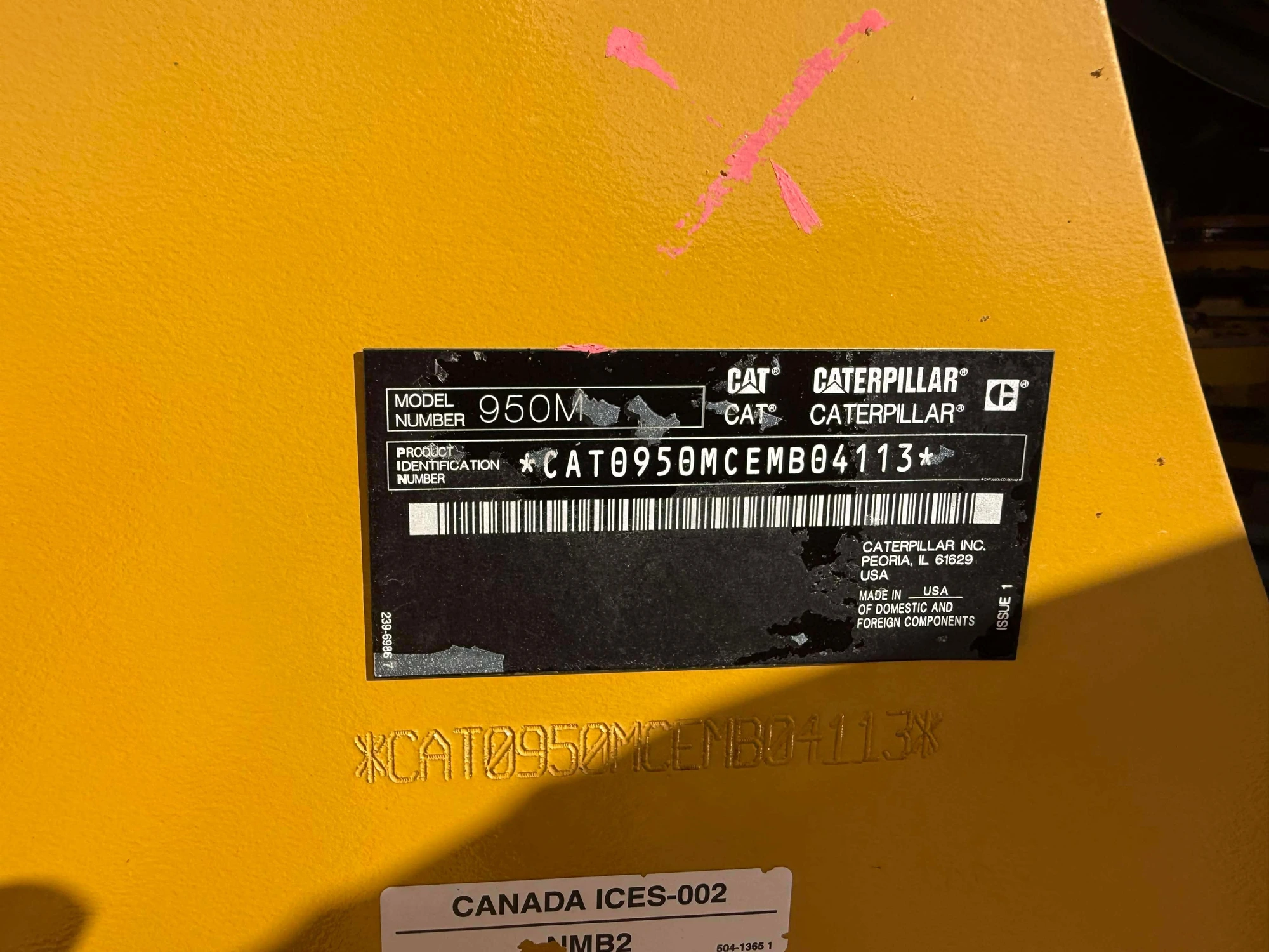 USED 2018 CAT 950M