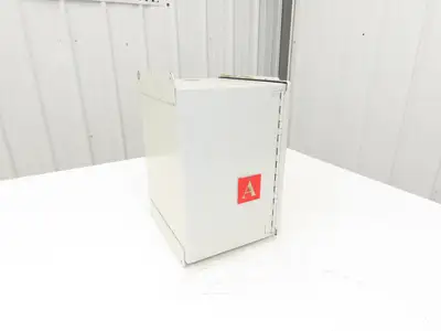 Allen Bradley Fused Disconnect Switch 3Ph 100A 600VAC Hoffman Enclosure 12x10"