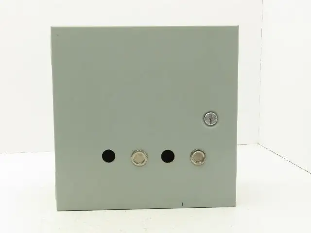 Hoffman A12N126 Electrical Enclosure Panel Box 12x12x6" NEMA Type 1