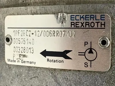 USED REXROTH 1PF2GC2-12/006RR07MU2