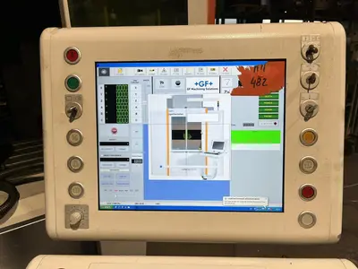 USED AGIECHARMILLES LASER 1000 5AX X:995 - Y: 550 - Z: 845 MM