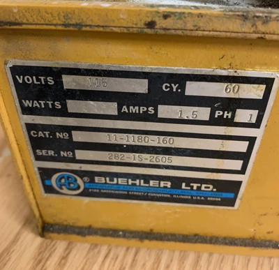 Buehler Slow Speed Saw