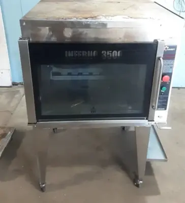 195-0014 Hardt 3500 Inferno Natural Gas Commercial Rotisserie Oven