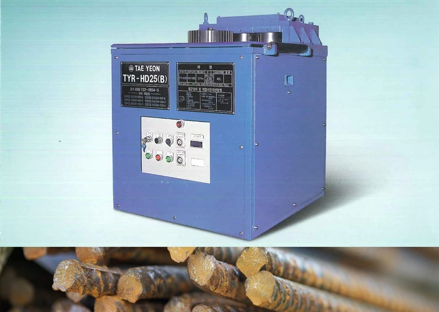 USED TAE YEON TYR-HD25B SPIRAL BENDER FOR REBAR