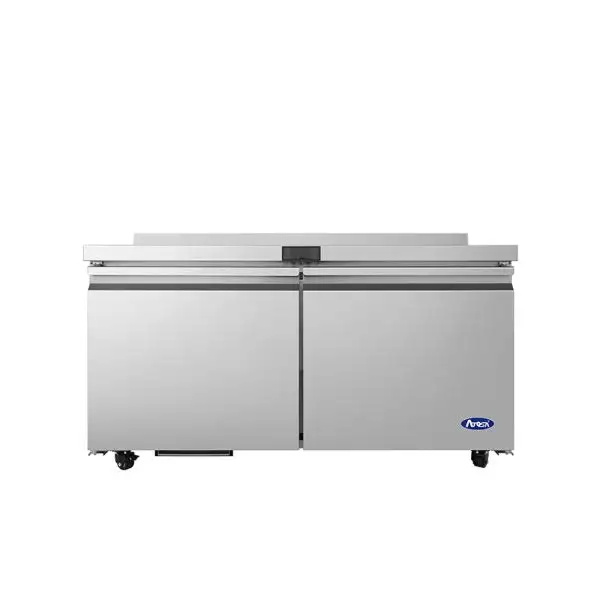 New | in-Stock Atosa New Atosa AWF60SD 60" Worktop Freezer with Backsplash - Commercial Worktop Freezer Worktop Freezers Illinois US | Falcon Restaurant Supply #1373597