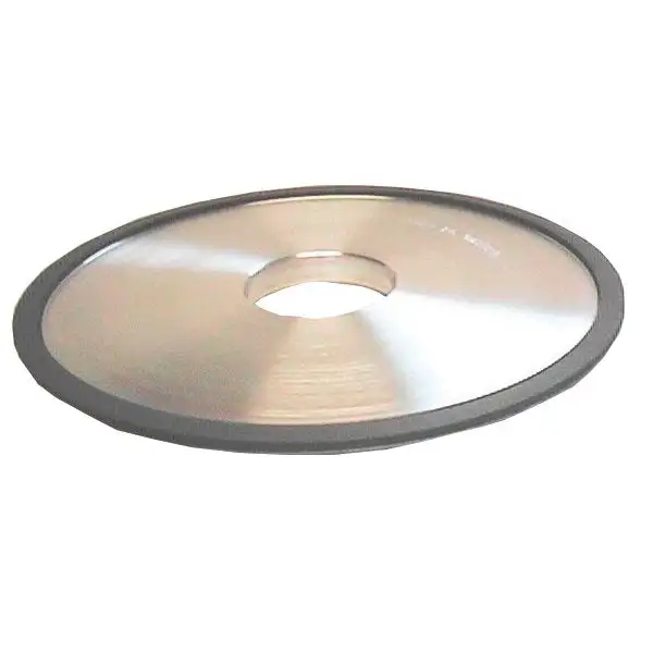 4" x 1/16" x 1-1/4" Resin Bonded CBN Wheel, 150 Grit, 100 Concentration