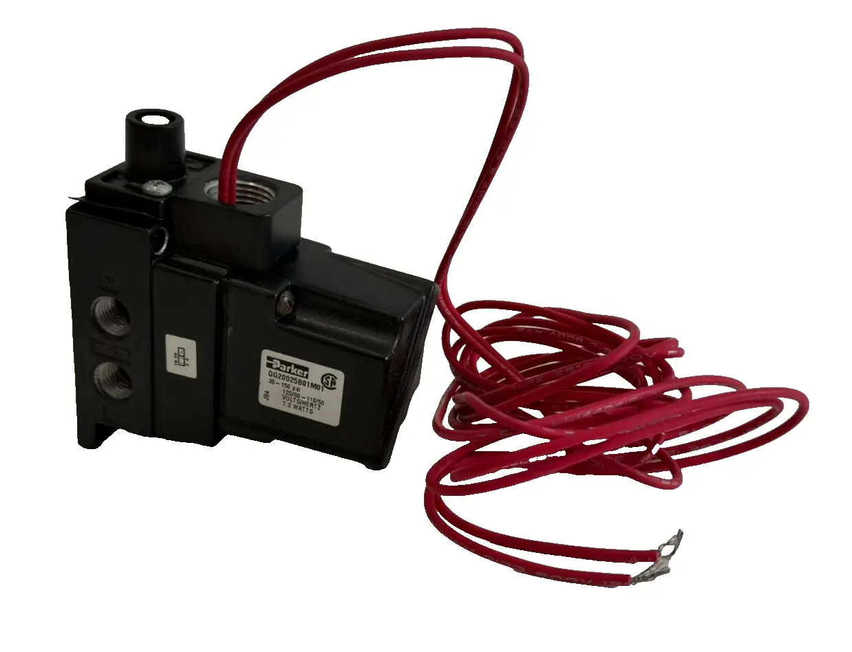 NEW PARKER GG20025B01M01 SOLENOID VALVE 35-150PSI 120/60-110/50