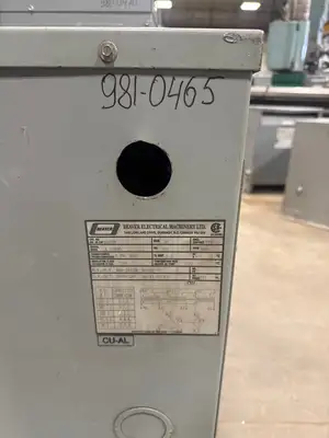 30 KVA 480Vto 208Y/120V Isolation Transformer