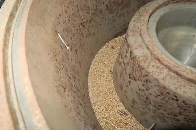 Fryma Vertical Coball Mill, Type MSZ-50