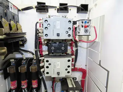 Siemens Combination Bucket Reversing Motor Starter MCC Fused 10Hp 600VAC 3Ph