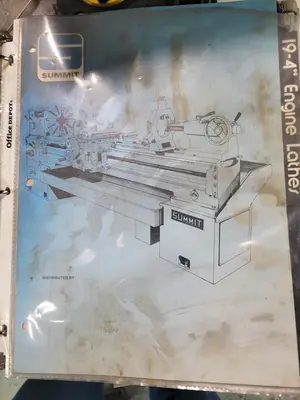 SUMMIT 19-4 Manual Lathes | MD Equipment Services LLC (33)