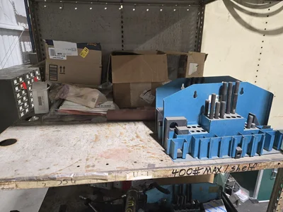 Shelf and Contents; BT40 Tooling
