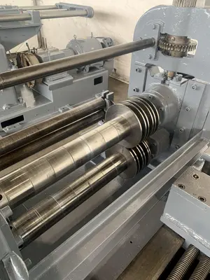 6,000 LB X 24" X .125" WEAN SLITTING LINE. STOCK # 2400119
