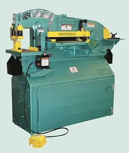 New Piranha P 65 Hydraulic Ironworker