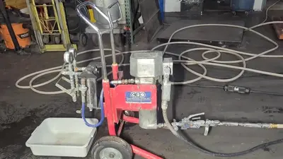 Coast Industrial Systems Dual Graco Viscon HP Fluid Paint Heater 220V 3 Phase