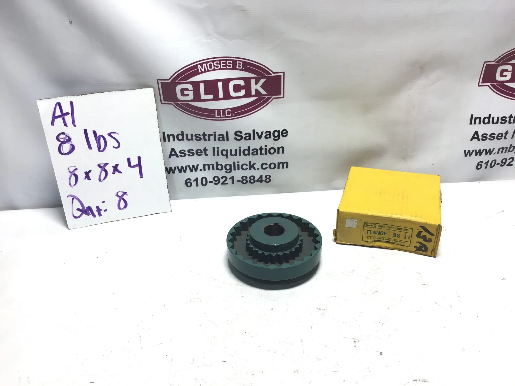 T.B. Woods 9S 1-3/8″ Sureflex Sleeve Coupling Flange