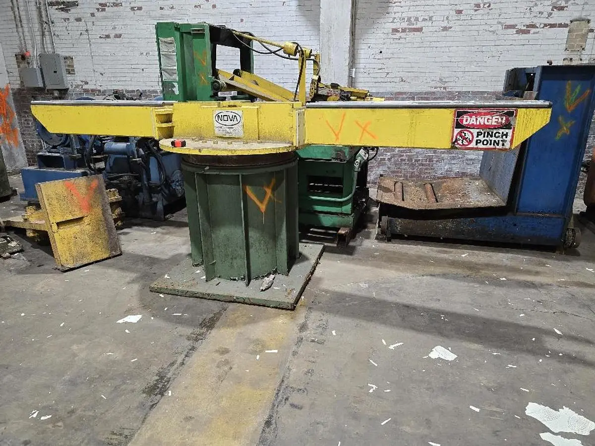 60" x 20,000 LBS. 2-ARM TURNSTILE (NEW, NEVER USED)