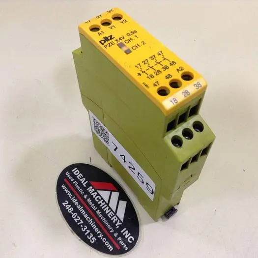 Used PILZ PZEX4V0,5/24VDC4N/OFIX Relays & Switches Michigan US | Ideal Machinery #1053549