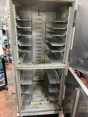 Used Cres-Cor Used Cres Cor Full Height Insulated 32 Pan Heated Holding Cabinet food Warmer 120V Hot Food Warming, Holding, & Transport Cabinets Illinois US | Falcon Restaurant Supply #1376381