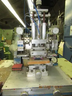 9250-700 Auto Roll Pad Printing Machine Model Micronic 100