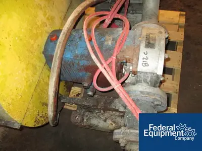 USED LOBEFLO 2" LOBEFLO ROTARY LOBE PUMP, S/S