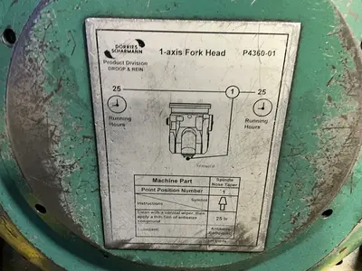 Used DORRIES SCHARMANN 01122 Milling Attachments & Heads Ohio US | HGR 24 #1406278