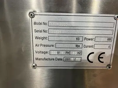 Induction Sealer with 5" wide Sealing Head