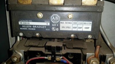 Allen Bradley Centerline Motor Control Center - Parts