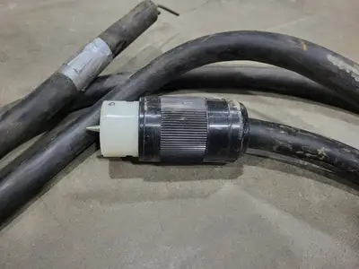 SOOW Power Cord 6 AWG 4 Conductor 600V w/ Female Connector 50A 125/250V