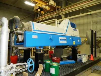Andritz D5L C30 CHP sanitary decanter centrifuge, 316L SS.