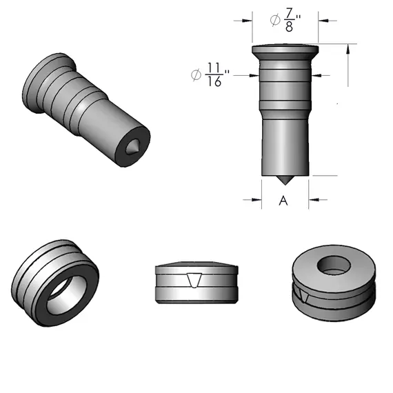 No. 20 Type O Round Punch & Die Set