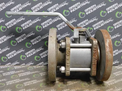 2-1/2 in Contromatics TS-1666-CC-GR Ball Valve Max. Press 300 PSI Used
