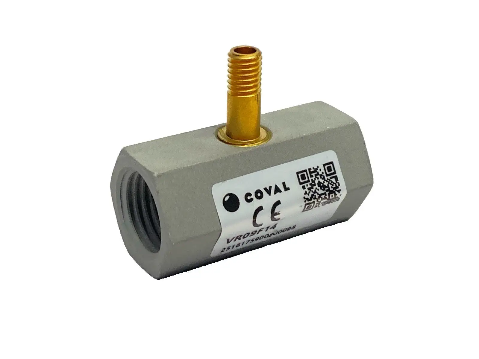 New | in-Stock Coval Heavy-Duty In-Line Micro Venturi Vacuum Ejector G1/4" Female Valves/Fittings Michigan US | Maverick Industrial Sales #1410681