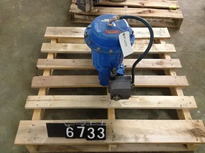Neles Jamesbury 6"-150 V-Ball Control Valve