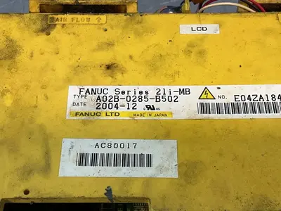 Used 2004 FANUC A02B0285B502 CNC & N/C Controls Ohio US | HGR 24 #1335210