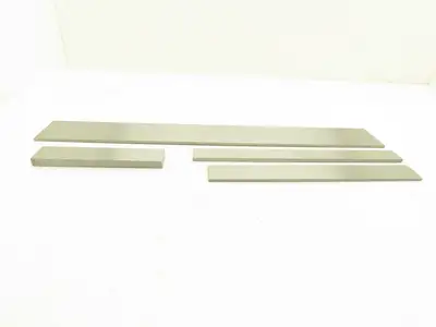1018 Carbon Steel Ground Flat Bar Stock 3/16", 1/4", 1/2" Thick Mixed Lot 4pcs