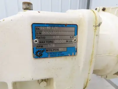 Moyno 2FH2SJG3SAA Sanitary Pump Progressive Cavity 1.5" Tri-Clamp 1Hp 3PH