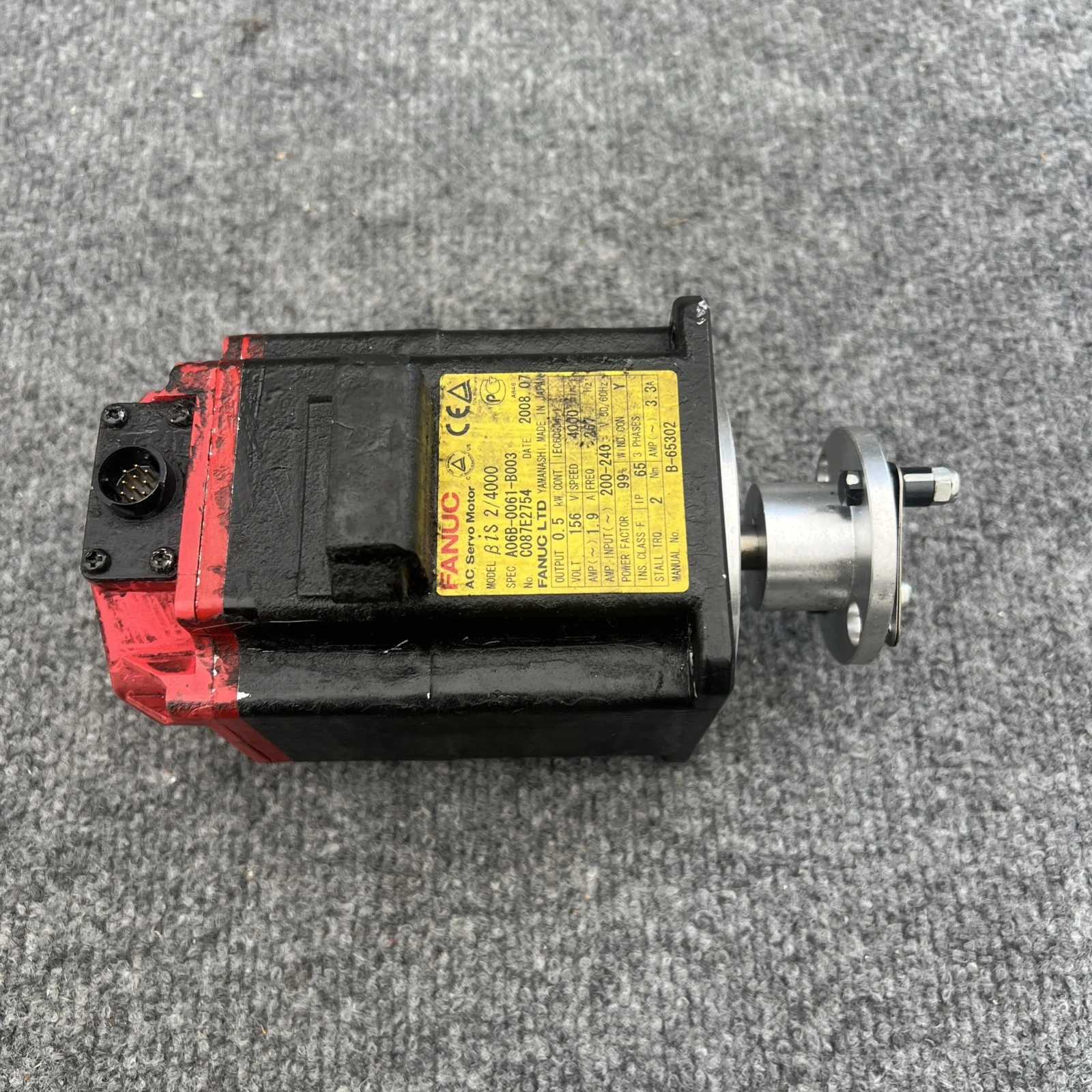 Used FANUC A06B-0061-B003 Servo Motors California US | Davliegogo LLC #1705756