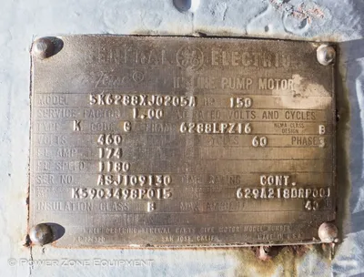 USED GENERAL ELECTRIC 5K6288XJ0205A