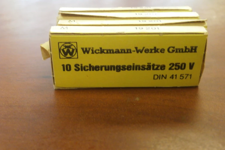 New | in-Stock Wickmann-Werke GmbH DIN 41571 Fuses Arizona US | ASSET CONVERSION SPECIALISTS, INC. #312664
