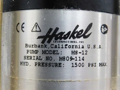 USED HASKEL MS-12